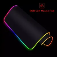RGB LED Gaming Mouse Pad - XXL Backlit Desk Mat thumbnail 4