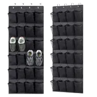 Wall-Mounted Shoe Organizer Storage Rack thumbnail 4