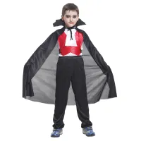 Kids Dark Vampire Count Cosplay Set thumbnail 5
