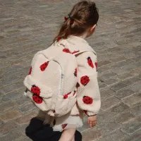 Kids Cartoon Fleece Winter Jacket thumbnail 3