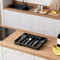 Expandable Cutlery Drawer Organizer thumbnail 3