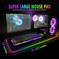 XXL RGB Fortnite Gaming Mouse Pad thumbnail 5