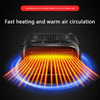 200W Portable Car Heater Defroster thumbnail 2
