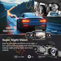 4 Channel 360° HD Dash Cam with WiFi thumbnail 5