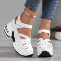 Closed Toe Wedge Sandals for Women thumbnail 2
