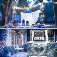 Solar LED String Lights - 8 Modes thumbnail 2
