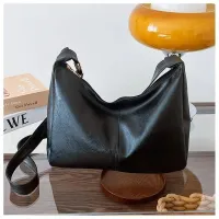 Vintage PU Leather Tote Crossbody Bag thumbnail 2