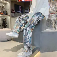 Y2K Graffiti Cargo Pants for Men thumbnail 4