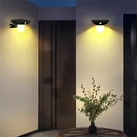 Solar Motion Sensor Wall Lamp thumbnail 6