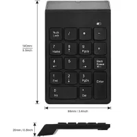 Wireless 18-Key Numeric Keypad thumbnail 3