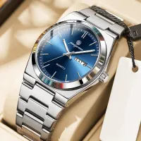 Ultra Thin Quartz Watch with Luminous Dial thumbnail 1