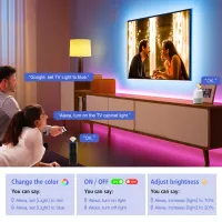 Smart RGB LED Strip Light Kit thumbnail 3