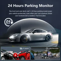 4K 360° Dash Cam with 4 Cameras thumbnail 6