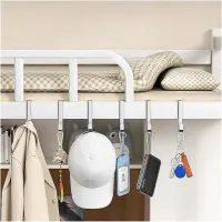 Stainless Steel Over The Door Hooks 5 Pack thumbnail 3