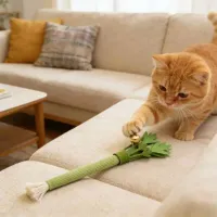 Interactive Catnip Chew Toy with Bell thumbnail 5