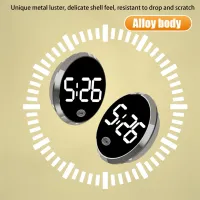 LED Car Clock Touch-Control Dashboard Watch thumbnail 5