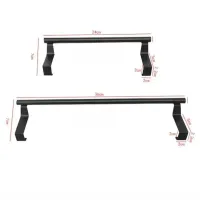 Stainless Steel Over-Door Towel Rack thumbnail 6