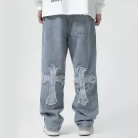Cross Denim Streetwear Pants thumbnail 3