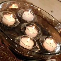 Modern Glass Candle Holder thumbnail 2