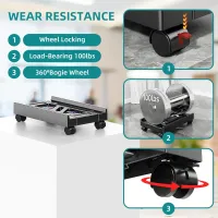 Mobile CPU Stand with Cooling Fan thumbnail 2