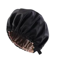 Satin Bonnet for Sleeping - Double Layer thumbnail 4