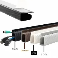 PVC Desk Cable Organizer Tray thumbnail 3
