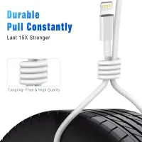 3-Pack MFi Certified Lightning Cable thumbnail 4