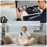 3-Pack 100W USB-C Fast Charger Cables thumbnail 6