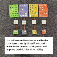 Kids Face Change Cube Puzzle Toy thumbnail 6