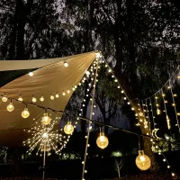 Solar Crystal Ball Fairy Lights thumbnail 6
