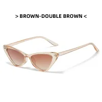 Retro Cat Eye UV400 Sunglasses Women thumbnail 4