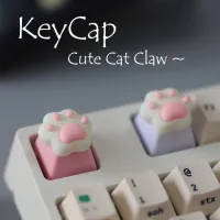 Anime Cat Girl Pink PBT Keycaps thumbnail 1