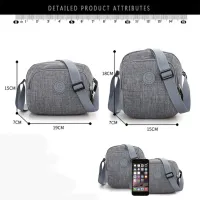 Unisex Nylon Mini Crossbody Bag thumbnail 6