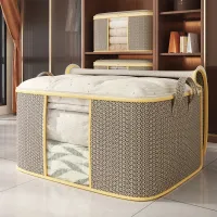 Foldable Fabric Storage Box with Clear Window thumbnail 6