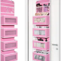 Pink Over Door Organizer thumbnail 1