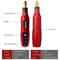 USB Cordless Rotary Tool Kit thumbnail 5