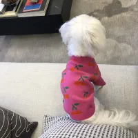 Cherry Print Knitted Winter Dog Sweater thumbnail 5