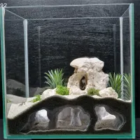 3D Printed Natural Curve Cave thumbnail 2