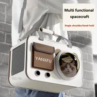 Cat Backpack Carrier with Bubble Window thumbnail 2