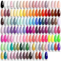 LILYCUTE 6Pcs Bright Pink Gel Nail Polish Set thumbnail 3