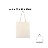 Foldable Cotton Tote Bag thumbnail 5