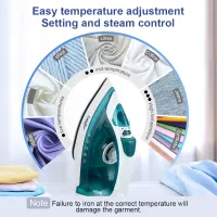 Portable Mini Steam Iron with Ceramic Soleplate thumbnail 4