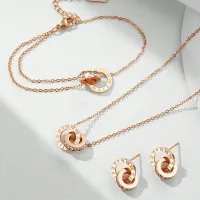 Roman Numerals 3-Piece Jewelry Set thumbnail 6