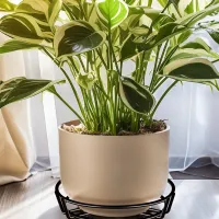 Black Metal Plant Stand Heavy Duty thumbnail 5