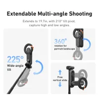 TELESIN Mini Magnetic Selfie Stick Tripod thumbnail 5
