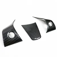 Tesla Model 3/Y Carbon Fiber Steering Wheel Cover thumbnail 1