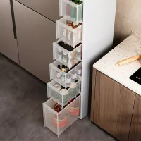 5-Tier Narrow Gap Cabinet Organizer thumbnail 2