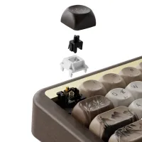 Akko MU01 Wooden Mechanical Keyboard thumbnail 4
