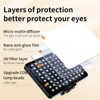 Dual Color LED Video Light Panel thumbnail 4