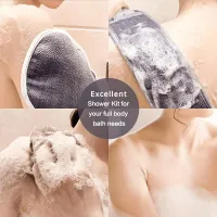 3pc Exfoliating Body Scrubber Set thumbnail 3